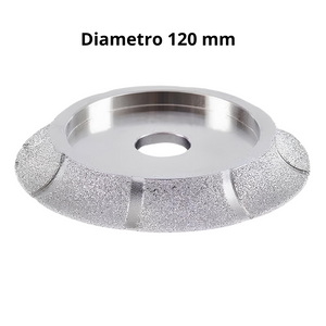 Mola sgrossatura diamantata profilo mezzo toro lavorazione piastrelle raimondi