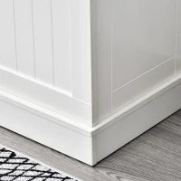 Mobile Da Ingresso Con Panca Appendiabiti 3 In 1 5 Ganci Panca Portaoggetti Per Soggiorno Corridoio 96 x 34 x 179.7 cm Crema