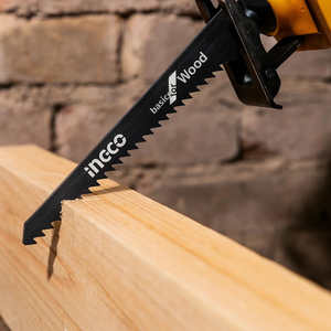 Lama ricambio seghetto a gattuccio legno materiali compositi 2 pezzi ingco