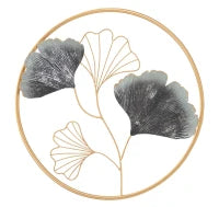 Pannello In Ferro Flower Simple cm Ø 45,5X3,5