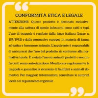 Gabbia Trappola per Ratti, Topi e Nutrie con Porta Singola, 60x18x20cm, Verde