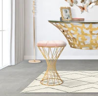 Pouf Tower Rosa cm Ø 41X50