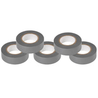 Kit nastro isolante in pvc autoestinguente multicolore per impianti sicuri *** colore grigio, dimensioni 25 mm x 25 m...