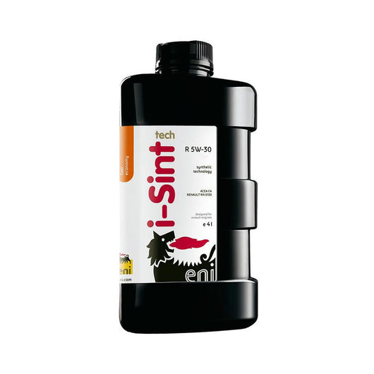 Multipack da 4 confezioni di eni i-sint tech ow-30 lubrificante sintetico da 1 litro ciascuna