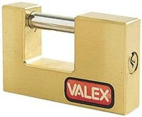 Valex catenaccio lucchetto spinotto serie pesante serrande 3 chiavi 70 mm