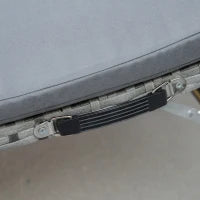 Lettini Prendisole Richiudibili con Cuscini Rimovibili e Tavolino Pieghevole, Set 3 Pz in Rattan, Grigio