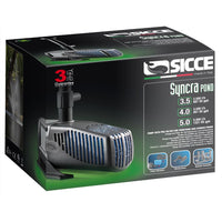 Sicce pompa laghetto syncrapond 5.0 filtrazione e giochi da 5000 l/h