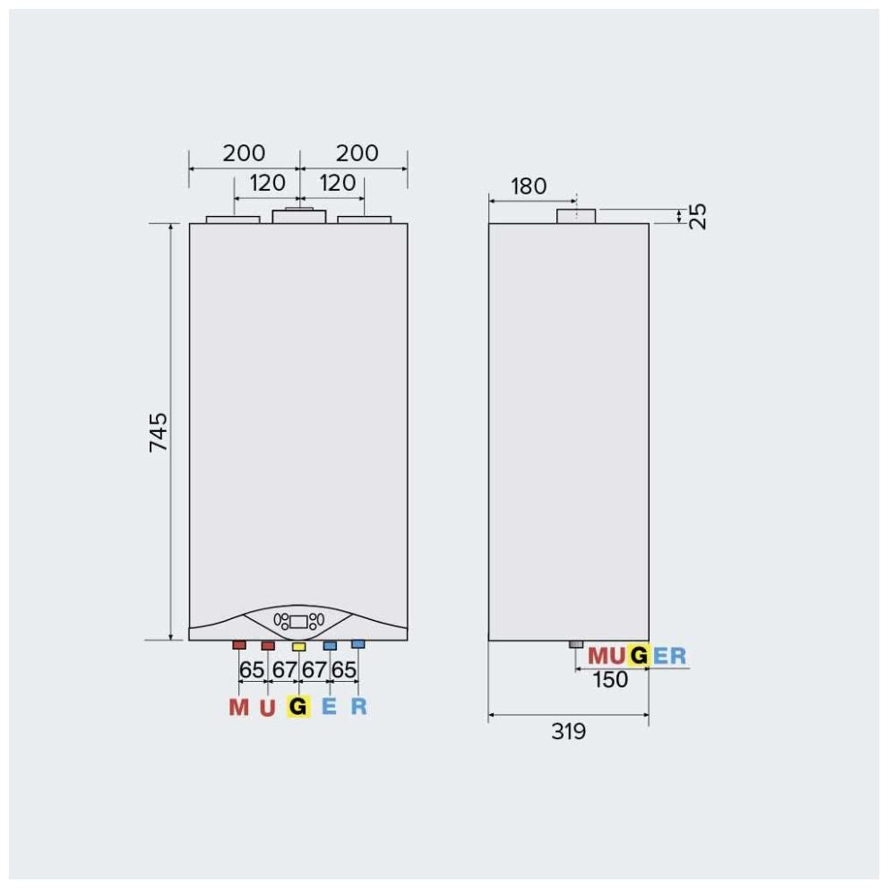 Caldaia ariston metano hs premium 24 eu condensazione classe a