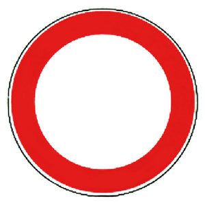 segnale 'divieto di transito' fig. 46 cod:ferx.106072nlm