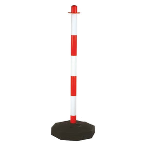 colonnina bicolore con base cm 90 cod:ferx.106490nlm