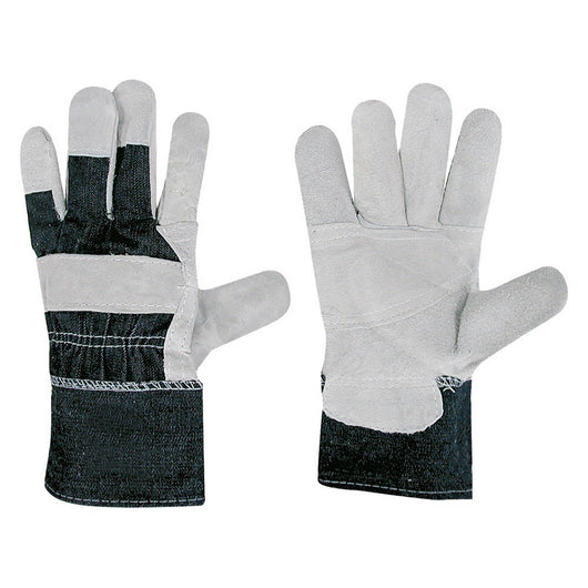 guanti palmo crosta dorso jeans tg. 10 cod:ferx.106793nlm