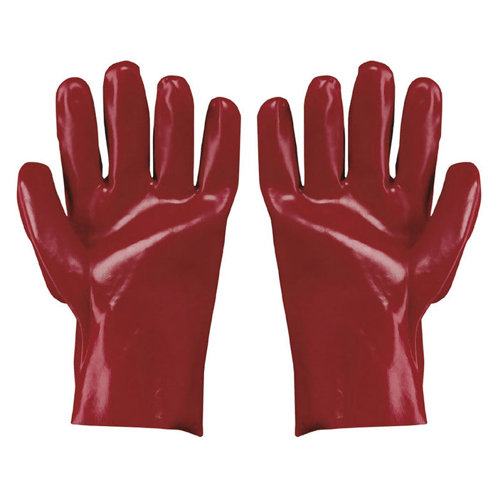 guanti pvc impregnato 'standard' taglia unica cod:ferx.1067494nlm