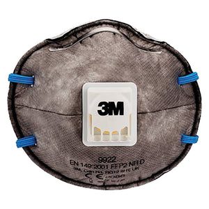 maschera respiratoria serie 9000 con valvola 9922 - ff p2 cod:ferx.1065070nlm