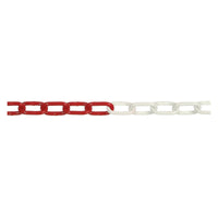 catena segnaletica acciaio bicolore bobina mt 30 bianco/rosso codice 106498 cod:ferx.1064980nlm