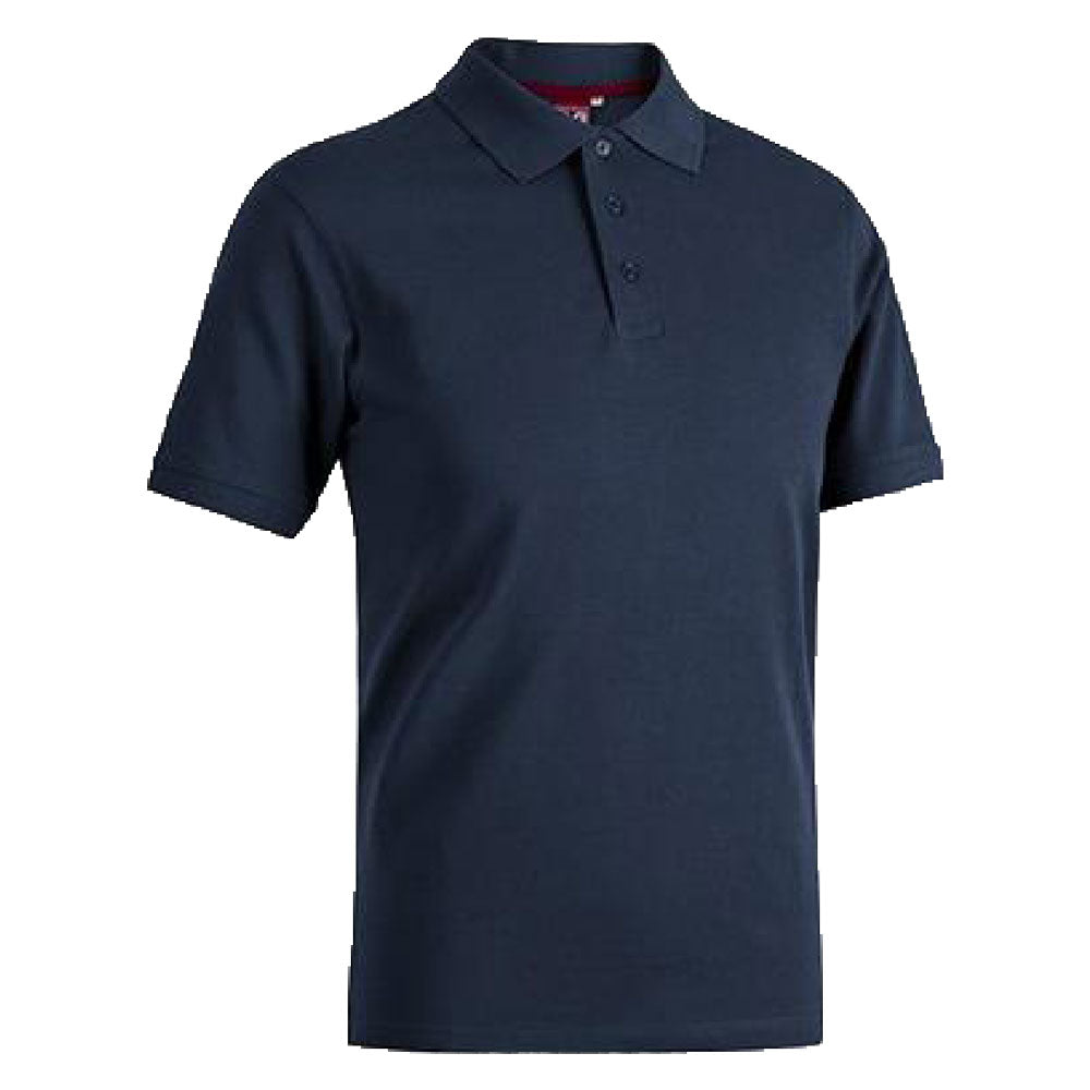 polo 'fox jersey' taglia l - grigio melange cod:ferx.1065646nlm