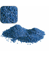 Sabbia Ghiaia Quarzo Blu Per Decorazione Fondale Acquario 1mm Confezione Da 300g         