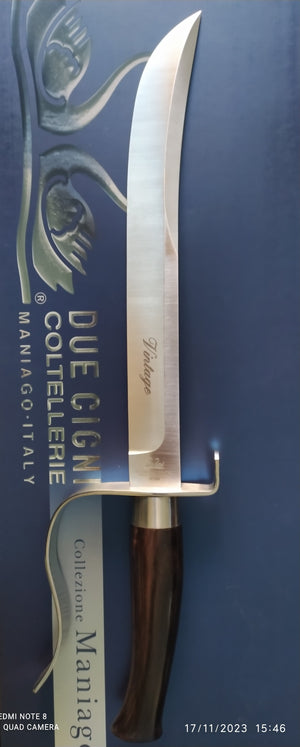 SCIABOLA DEL SOMMELIER, INOX XSKS MANICO IN EBANO, Due Cigni