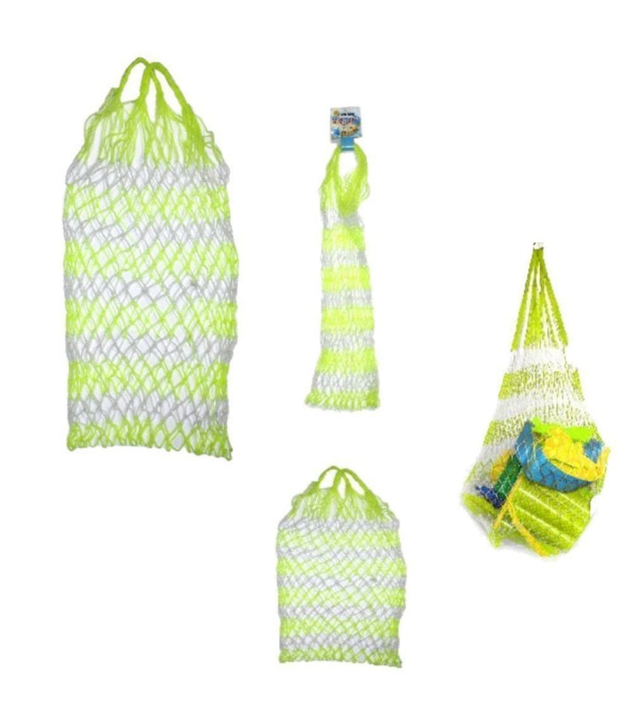 Sacca Sacco Rete Mare Cm.60 Per Giocattoli Giochi Bimbi Spiaggia         