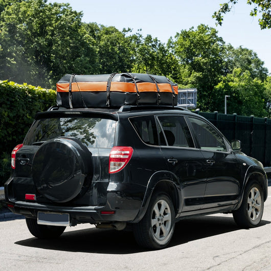 Sacca da tetto di vettura 600L con borsa da tetto di verttura tappetino antiscivolo, Sacca da tetto impermeabile-Accessori per veicoli