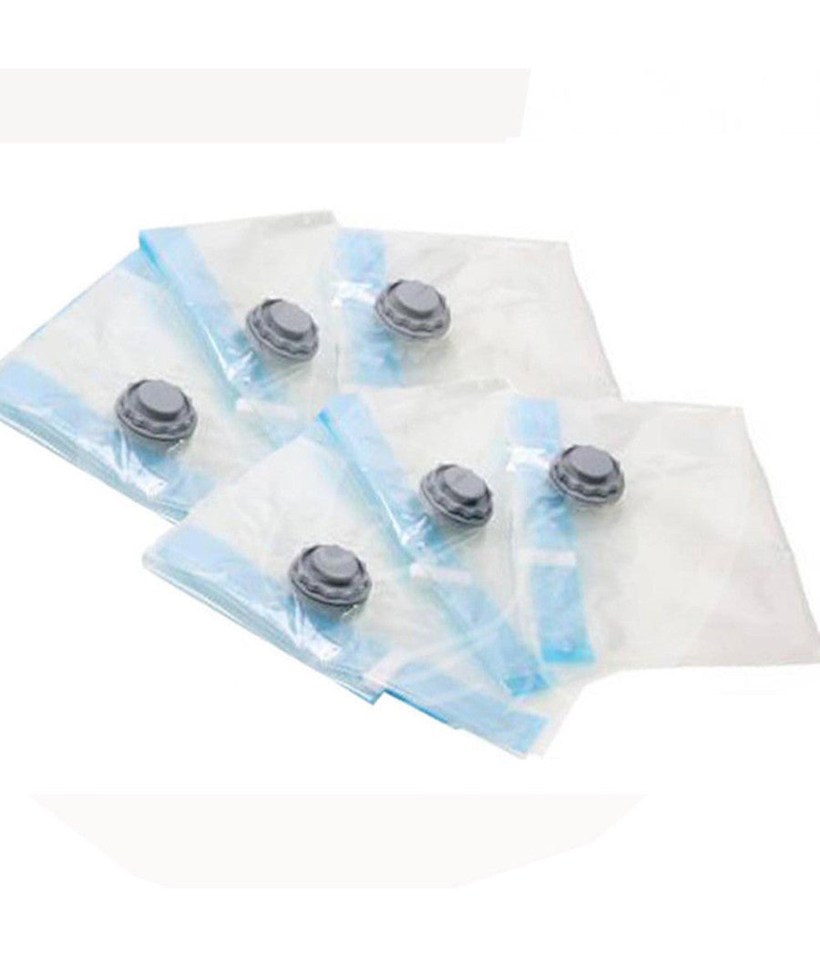 Sacchetti Buste Sottovuoto 60x80cm Salva Spazio Per Protezione Abiti Vestiti         