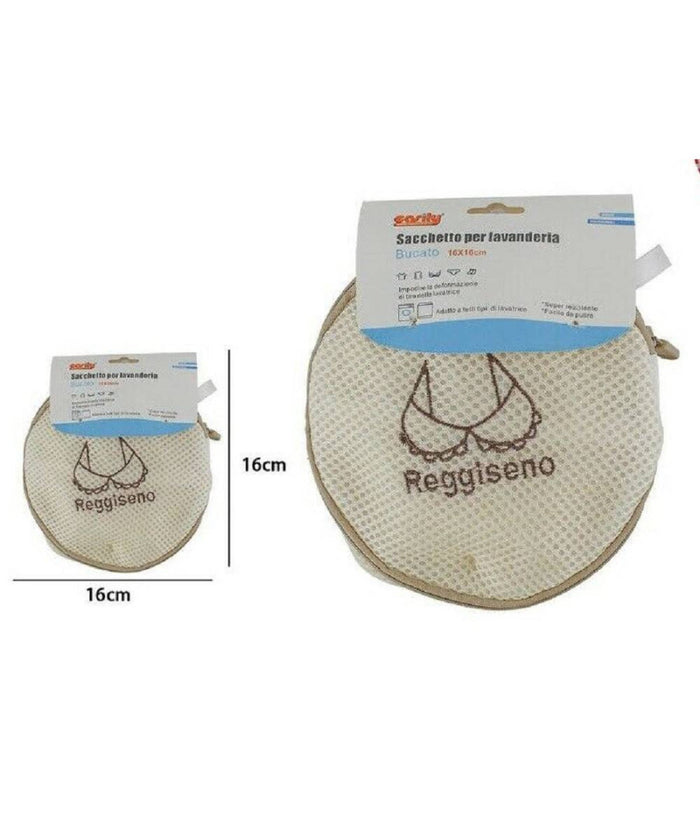 Sacchetto A Rete Lavanderia Lavatrice Lavaggio Biancheria Intimo Reggiseno 59114         