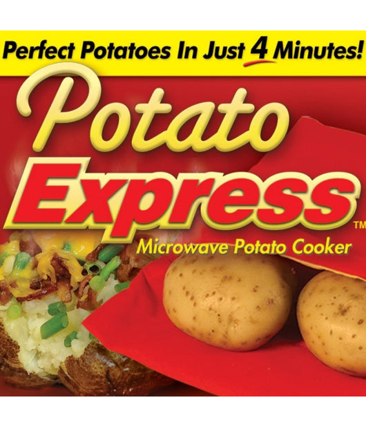 Sacchetto Per Cottura Patate Sacco Cuoci Al Forno A Microonde Potato Express         