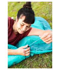 Sacco A Pelo Evade 5 Coperta 205x90 Cm Borsa Per Trasporto Chiusura A Zip 68101         