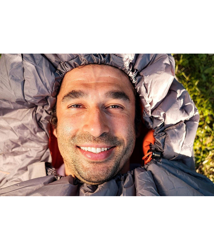 Sacco A Pelo Hiberhide 5 230x80x60cm Campeggio Antifreddo Borsa Trasporto 68103         