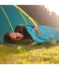 Sacco A Pelo Hiberide 10 220x75x50cm Campeggio Notte Dormire Spiaggia Borsa 68102         