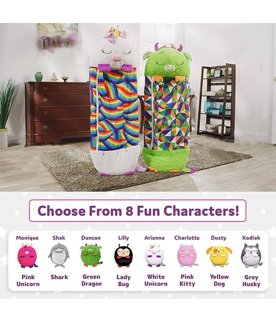 Sacco A Pelo Nanna Per Bambini Da 2 A 6 Anni In Tessuto Cotone 120x40 Set Asilo         