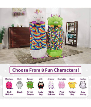 Sacco A Pelo Nanna Per Bambini Da 2 A 6 Anni In Tessuto Cotone 120x40 Set Asilo         