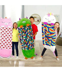 Sacco A Pelo Nanna Per Bambini Da 2 A 6 Anni In Tessuto Cotone 120x40 Set Asilo         