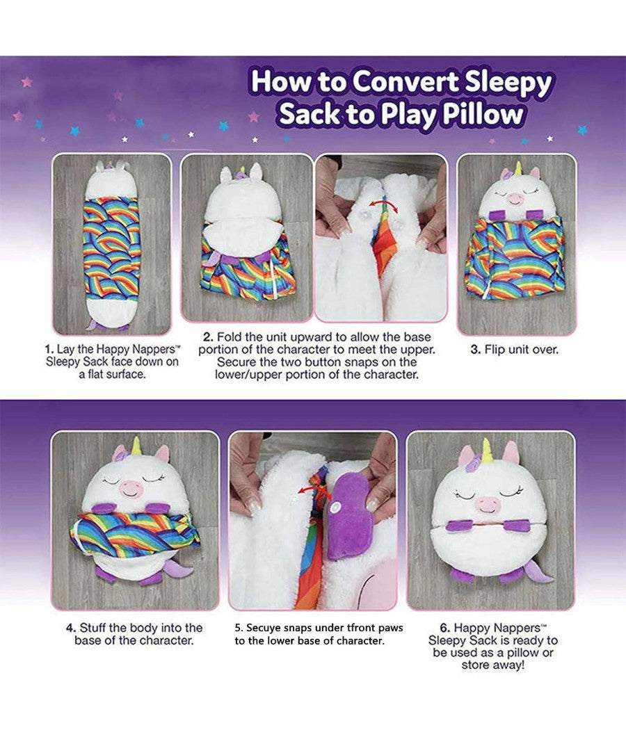 Sacco A Pelo Nanna Per Bambini Da 2 A 6 Anni In Tessuto Cotone 120x40 Set Asilo         