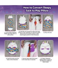 Sacco A Pelo Nanna Per Bambini Da 2 A 6 Anni In Tessuto Cotone 120x40 Set Asilo         