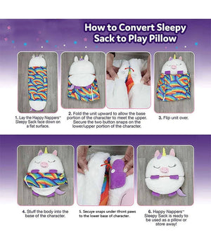 Sacco A Pelo Nanna Per Bambini Da 2 A 6 Anni In Tessuto Cotone 120x40 Set Asilo         