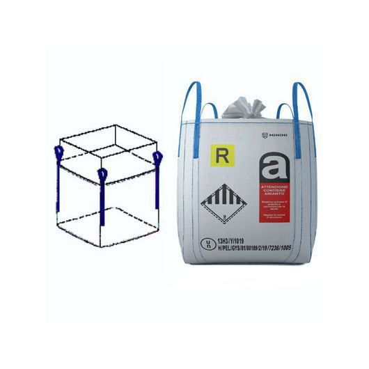 Saccone Macerie Cm 91X91 H 120 Bretelle 4 Onu13H3Y
