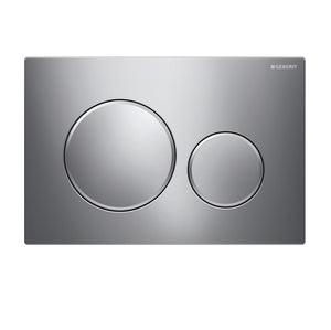 Placca di comando scarico SIGMA 20 cromata per cassetta Geberit 115.882.KH.1