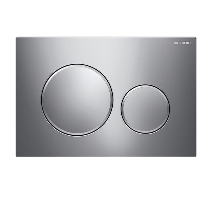 Placca di comando scarico SIGMA 20 cromata per cassetta Geberit 115.882.KH.1