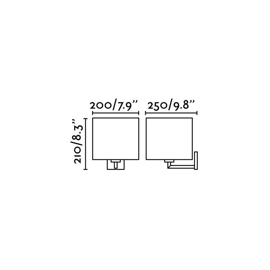 SAHARA, Applique in Tessuto per Interni, Faro Barcelona