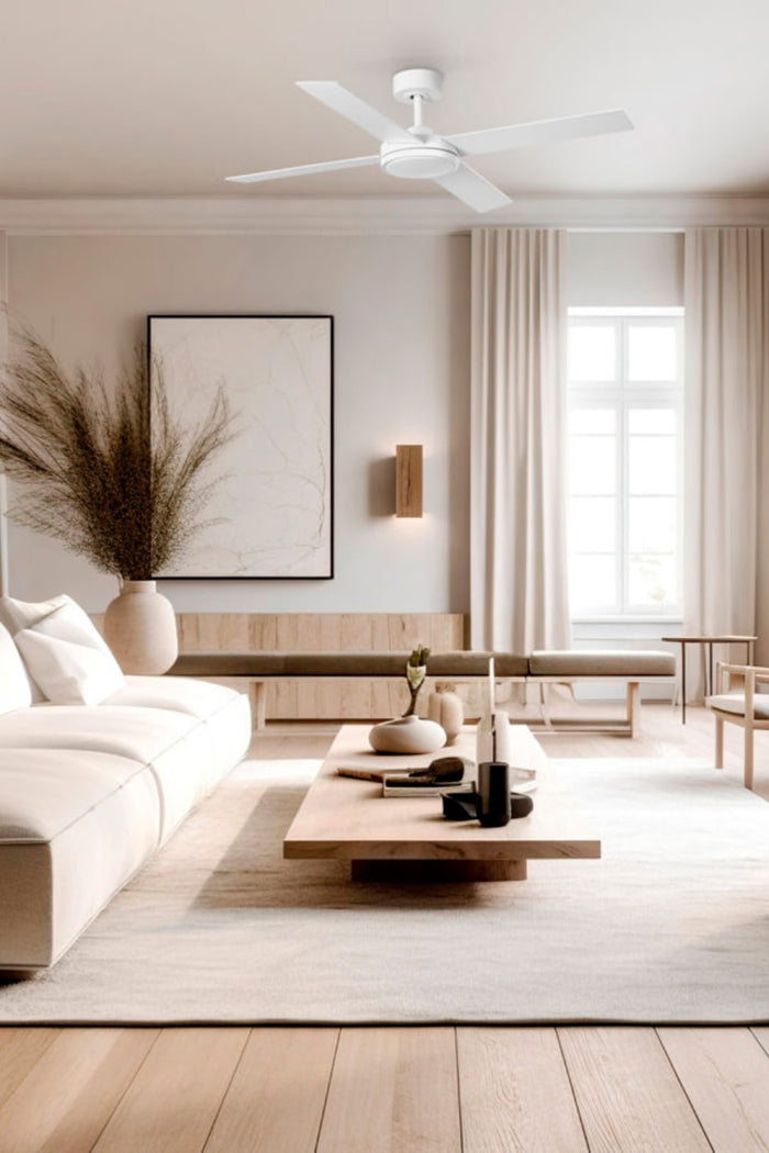 SAINT L LED, Ventilatore con Luce, Faro Barcelona