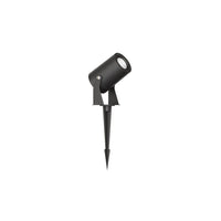 Sair XL - Faro a led a picchetto rotondo 20W IP65 Nero 2200K - Luce da giardino per piante o siepe h38cm - Beneito faure