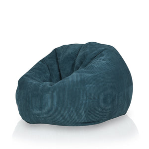 Sakwa Pouf Poltrona a Sacco in Velluto Velvet a coste
