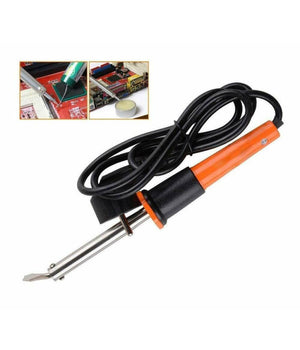 Saldatore A Stilo Con Punta Curva Stagno 40w Elettrico Saldatura Fili Cavi 92292         