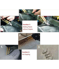 Saldatore Per Riparazione Paraurti Plastica Auto Con Graffette Cucitrice A Caldo         