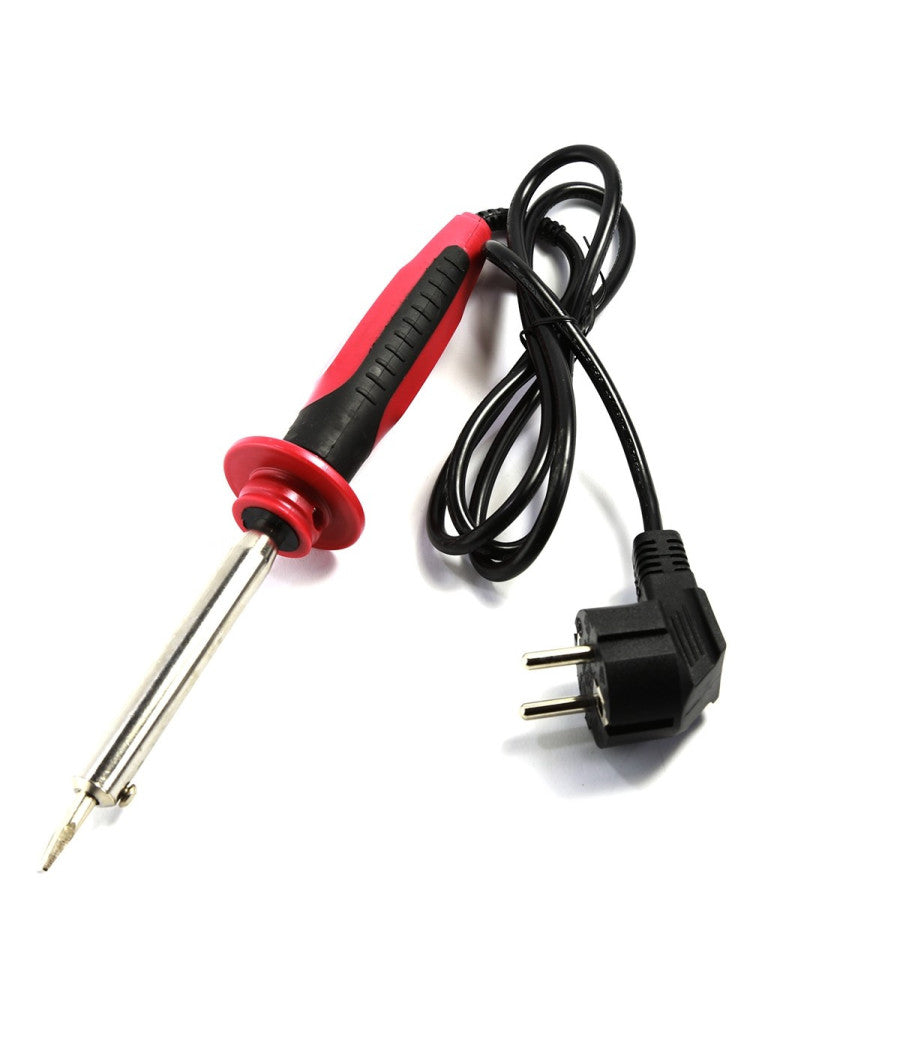 Saldatore Stagno Saldatrice Elettrico A Saldatura Salda Punta Piatta 60w         