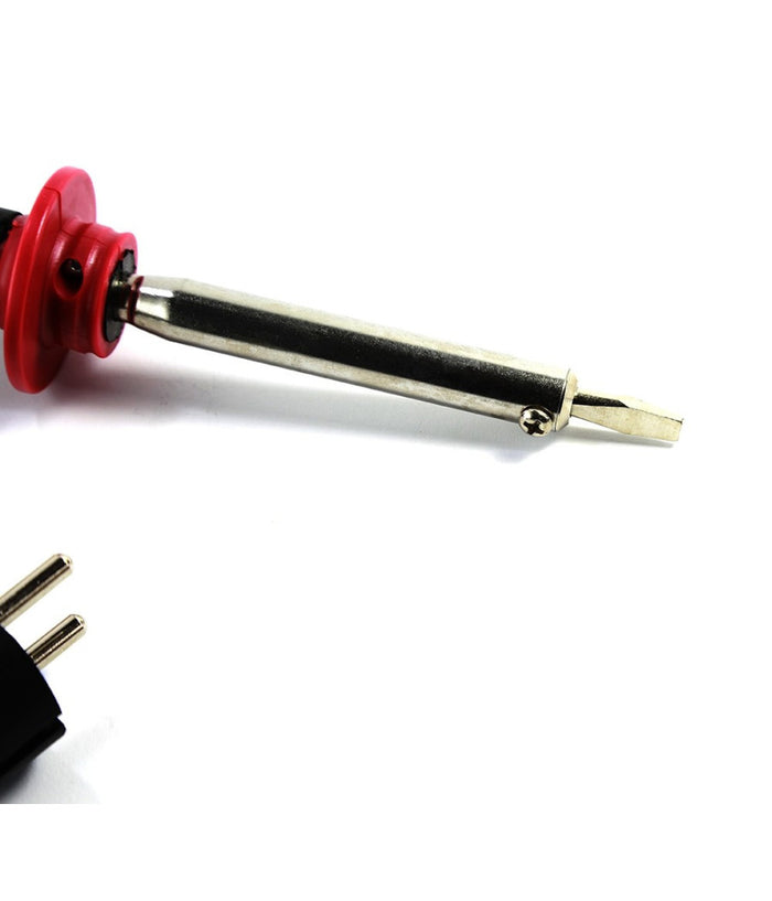 Saldatore Stagno Saldatrice Elettrico A Saldatura Salda Punta Piatta 60w         