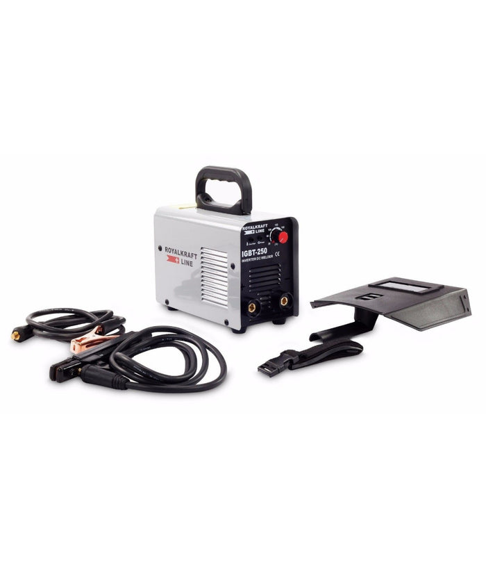 Saldatrice A Elettrodo Elettrica Inverter Igbt Saldatura 250a Fabbro Cavo 2mt         