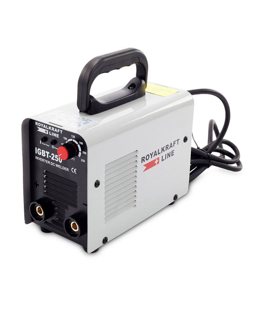 Saldatrice A Elettrodo Elettrica Inverter Igbt Saldatura 250a Fabbro Cavo 2mt         