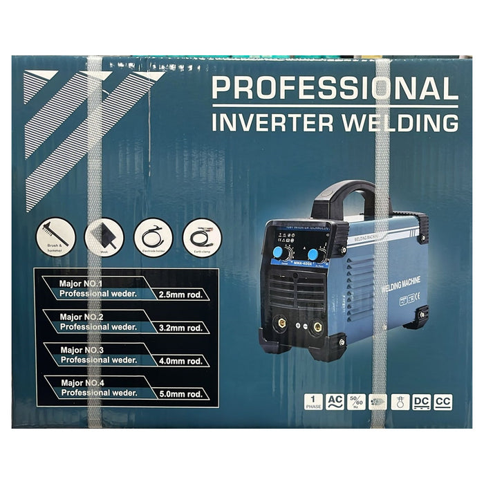 Trade Shop - Saldatrice Elettrica Saldatura Inverter Elettrodo Professionale 400 Ampere Mma-400a         