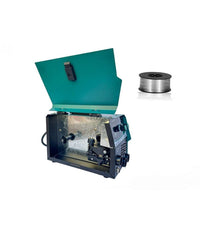 Saldatrice Mig A Filo Continuo No Gas 200 A Mma Elettrodo + Bobina Mig-200a         